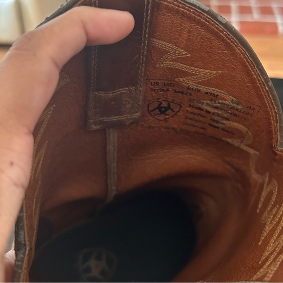 Ariat Men's Brown Western Boots - Picture 11 of 12